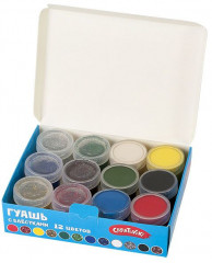 Гуашь с блестками - Фото 1