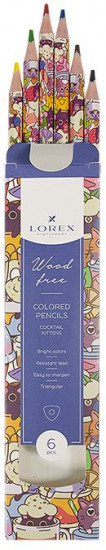 Набор цветных карандашей «Wood Free»