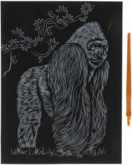 Гравюра «Горилла» - Фото 1