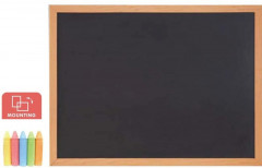 Доска меловая в деревянной раме - Фото 1