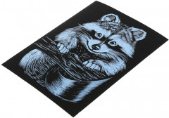 Гравюра «Енот» - Фото 2