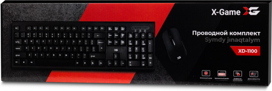 Набор проводной X-Game XD-1100OUB