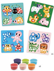 Картина из пластилина «Кружочки» - Фото 2