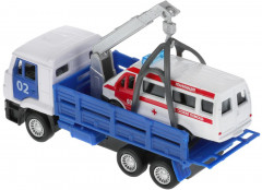 Набор машин «КамАЗ эвакуатор и скорая помощь» - Фото 3