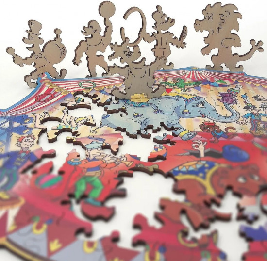 Пазлы деревянные «Цирк»