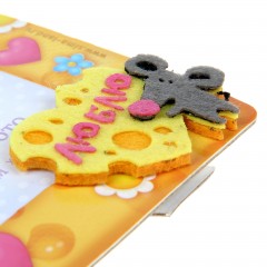 Фоторамка «Люблю»с фетровым элементом - Фото 3