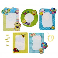 Набор фоторамок «Смайлы», 5 штук - Фото 2