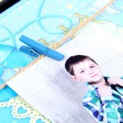 Фоторамка «Наш сыночек» с зажимами - Фото 3