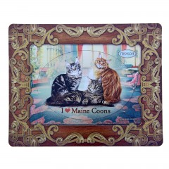 Фоторамка-магнит «I love Maine Coons», серия «Мейнкун» - Фото 2