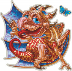 Пазл «Дракон и бабочка» - Фото 2