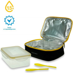 Ланч-сумка с контейнером и приборами - Фото 1