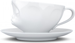 Чашка с блюдцем «Kissing» - Фото 5