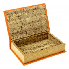 Шкатулка дерево «Эйфелева башня» кожа с тиснением, 24 х 16 х 5 см - Фото 2