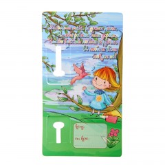 Ложка чайная на открытке с гравировкой «Екатерина» - Фото 1