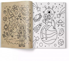Арт-раскраска «Космические приключения» - Фото 2