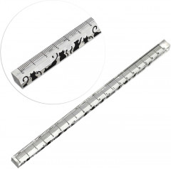 Линейка четырёхгранная «Чёрные коты» - Фото 1