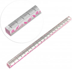 Линейка четырёхгранная «Розовые конфеты» - Фото 1