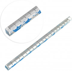 Линейка четырёхгранная «Голубые акулы» - Фото 1