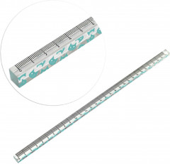 Линейка четырёхгранная «Мятные коты» - Фото 1