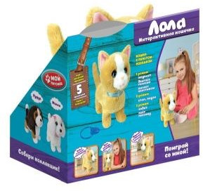 Игрушка интерактивная «Кошечка Лола»