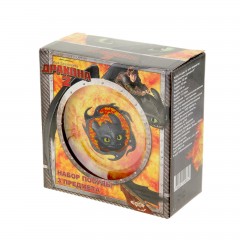 Набор детской посуды «Как приручить Дракона-2» (3 предмета) - Фото 1