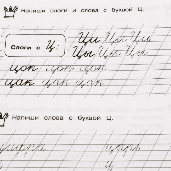 Каллиграфические прописи. 6-7 лет
