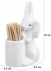 Подставка для зубочисток «Зайка» - Фото 4