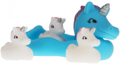 Набор игрушек для ванны «Единорог-мыльница» - Фото 4