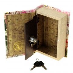 Сейф-книга шёлк «Ангелок в цветах» 17 х 11 х 5 см - Фото 2