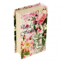 Сейф-книга шёлк «Ангелок в цветах» 17 х 11 х 5 см - Фото 1