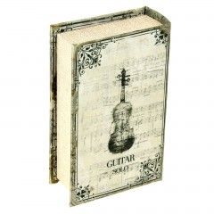 Сейф-книга шёлк «Скрипка Страдивари» 17 х 11 х 5 см - Фото 1