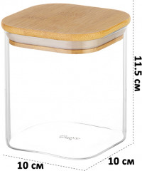 Банка для хранения «Crystal glass» - Фото 2