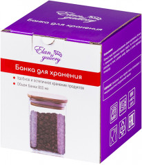 Банка для хранения «Crystal glass» - Фото 3