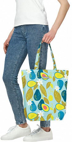 Сумка-шоппер на молнии