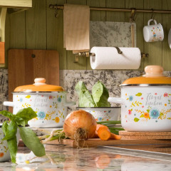 Набор кастрюль «Floral kitchen» - Фото 3