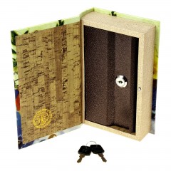 Сейф-книга шёлк «Анютины глазки» 21 х 13 х 5 см - Фото 3