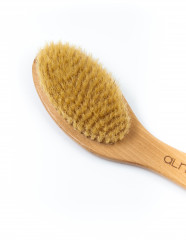 Щетка для сухого массажа из щетины кабана - Фото 1