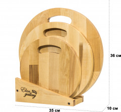 Комплект разделочных досок - Фото 6