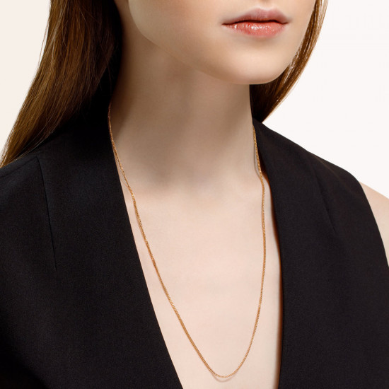 Цепь из золочёного серебра