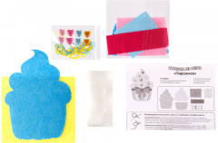 Игрушка из фетра «Пироженое» - Фото 1