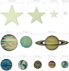 Набор для опытов «Светящиеся планеты и сверхновые звезды» - Фото 3