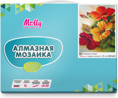 Мозаика алмазная «Огненные оттенки» - Фото 2