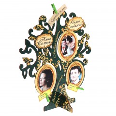 Фоторамка дерево Родословное «Любите искренне» - Фото 7