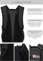 Рюкзак молодежный - Фото 3