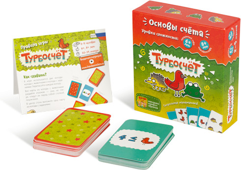 Набор из 4 обучающих настольных игр «Игротека» 5+