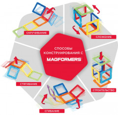 Магнитный конструктор «My First Magformers 54» - Фото 11