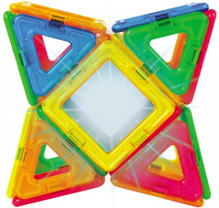 Магнитный конструктор «Neon Led set» - Фото 1