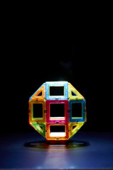 Магнитный конструктор «Neon Led set» - Фото 12