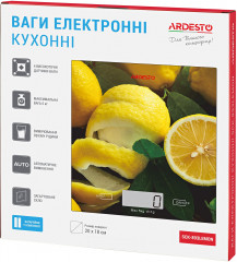 Весы кухонные Ardesto SCK-893lemon - Фото 5