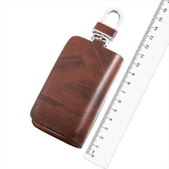 Ключница кожаная под дерево - Фото 1